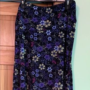 NWOT Lularoe Large Maxi. Floral